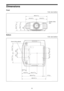 Page 6969
Dimensions
Front
Unit: mm (inches)
Bottom
Unit: mm (inches)
495.6 (19 1/2)
Center of the 
lens
247.8 (9 3/4) 247.8 (9 3/4)
202.3 (7 
31/32)
195.3 (7 11/16)
108 
(4 
1/4)
463.6 (18 1/4)
Front of the cabinet
142.8 (5 5/8) 150.6 (5 15/16)
187.9 (7 
13/32)
81.5 
(3 
7/32) 187.9 (7 
13/32)
7.5 (9/32)
98 (3 
27/32)
87.3 (3 7/16)
81.5 
(3 7/32)
98 (3 27/32)
408.9 (16 3/32) 