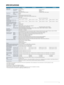 Page 7SPECIFICATIONS
VPL-SW235VPL-SW225 VPL-SX236VPL-SX226
Display system 3 LCD system
Display device Size of effective 
display area0.59” (15 mm) x 3
BrightEra
Aspect ratio: 16:10 0.63” (16 mm) x 3 
BrightEra 
Aspect ratio: 4:3
Number of pixels 3,072,000 (1280 x 800 x 3) pixels 2,359,296 (1024 x 768 x 3) pixels
Projection lens Focus
Manual
Throw ratio 0.46:1
Light source Ultra high pressure mercury lamp 210 W type
Recommended lamp replacement time*
14000 H / 6000 H / 10000 H (Lamp mode: High / Standard /...