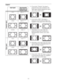 Page 3030
Aspect
*1: If you select “Normal,” the image is 
projected in the same resolution as the 
input signal without changing the aspect 
ratio of the original image.
*2: If you select “Full 2,” the image is 
projected to fit the projected image size, 
regardless of the aspect ratio of the image.
*3: Depending on the input signal, the 
projected image may be projected as 
illustrated below. In this a case, select 
“16:9.”
*4: Depending on the input signal, the image 
may be projected as illustrated below....