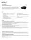 Page 1Get the clarity of Sony’s SXRD™ 4K movie theater technology in 
a brand new 4K Ultra HD projector with greater than 4x 1080p 
resolution, anamorphic 3D, and HD to 4K upscaling.  With 
additional installation flexibility you can experience immersive 4K 
media in an array of rooms.  Only from Sony.
•4K resolution—4096x2160.  That’s greater than 4
times 1080p
• HD to 4K upscaling turns your HD content into a
4K experience
• HDMI
® 2.0 compatible for 4K resolution at up to 60
frames per second
•Brightness of...