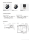 Page 77
OPTIONAL ACCESSORIES
LMP-C250Projector Lamp (for replacement)LMP-C281Projector Lamp (for replacement)IFU-WLM3USB wireless LAN module
CONNECTOR PANELS
VPL-CH375  / VPL-CH355 VPL-CH370  / VPL-CH350
DIMENSIONS
FrontUnit: mm (inches)
406 .0  (15 3 1/ 3 2)
Cent
er o f t h e  lens
104.5  ( 4  1/8)
63. 0 (2 
1 5/32)
BottomC en ter  of  t h e le n s Edg
e of t he  lens
368 .0  ( 1 4  
1/2) 1
9 .0  (
3/4)
4 5.3  ( 1  
25/3 2)4 .7  (
3/1 6)
1 04.5  ( 4  
1/8) 138.5  ( 5  
7/1 6)
2 78 .5  ( 1 0  
31/32)4 6.1  ( 1...