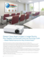 Page 22
VPL-E300 Series projectors are ideal for mid-sized and larger classrooms and meeting rooms. 
Quiet, compact and powerful, they deliver bright, high-quality images with a maximum of 4,200-lumens color light 
output that can be seen clearly even in bright rooms, with Sony’s 3LCD technology assuring natural, vivid colors.  
These projectors are an ideal partner for today’s integrated AV/IT environments, expanding your connectivity options 
with HDBaseT
TM, dual HDMI ports, and Direct USB Display...