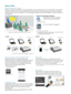 Page 66
Compatible operating systems: MS Windows, Mac, Android, iOS
Ease of Use
Network Presentation (LAN)
When the projector is installed in a LAN, presentations can be projected from any PC and Mac on the network. 
A tablet or smart phone can be connected at the same time. You can project jpg, pdf, and other supported 
formats. Up to four users can project PC / Mac images simultaneously, while up to eight*
1 users can connect to 
one projector. 
For wireless connection, the IFU-WLM3 is required.
PCCase1...