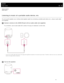 Page 66Help Guide
Wireless  Speaker
SRS-XB10
Listening to music of a portable audio  device,  etc.
You  can use the  speaker  as an ordinary wired  speaker  system  by connecting a  portable audio device,  etc., using  an audio cable
(not supplied).
Connect  a device to the  AUDIO IN jack  with  an  audio  cable  (not  supplied).For connection, use an audio cable  with  a  stereo  mini plug (no resistance)
* at both  ends.
1
If  you use an  audio cable  (with  stereo mini  plugs) with significant resistance,...