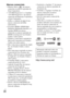 Page 228PT
38
Marcas comerciais Memory Stick e   são marcas 
comerciais ou marcas registadas da 
Sony Corporation.
 “AVCHD Progressive” e o logótipo 
“AVCHD Progressive” são marcas 
comerciais da Panasonic Corporation 
e Sony Corporation.
 Dolby e o símbolo de duplo D são 
marcas comerciais da Dolby 
Laboratories.
 Os termos HDMI e HDMI High-
Definition Multimedia Interface, e o 
logótipo HDMI são marcas 
comerciais ou marcas registadas da 
HDMI Licensing LLC nos Estados 
Unidos e outros países.
 Windows é uma...