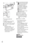 Page 352UA
10
AБагатоінтерфейсний 
роз’єм1)
BПозначка положення 
датчика зображення
CГачок для плечового ременя
DСенсор Wi-Fi (вбудований)
EСпалах
• Натисніть кнопку 
(підняття спалаху), щоб 
підняти спалах. Спалах 
автоматично не піднімається.
• Якщо спалах не потрібний, 
потисніть його назад у 
корпус виробу.
FДиск перемикання режимів
(Інтелектуальне авто)/
(Супер авторежим)/
(Програмне авто)/
(Пріорит. діафрагми)/
(Пріоритет витримки)/
(Ручна експозиція)/
(Відкликан. пам’яті)/
(Фільм)/
(Панорамний огляд)/...