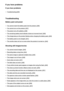 Page 13If you have problems
If you have problems
Troubleshooting [235]
Troubleshooting
Battery pack and power
You cannot  insert  the battery pack into the product. [236]
You cannot  turn on the product. [237]
The power turns off suddenly. [238]
The remaining battery level indicator shows an incorrect level. [239]
The charge lamp on the product flashes when charging the battery pack. [240]
The battery pack is not charged. [241]
The monitor does not turn on even when the product is turned on. [242]
Shooting...