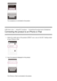 Page 156The smartphone is connected to the product.
[185] How  to Use
Using Wi-Fi functionsConnecting this product and a Smartphone
Connecting the product to an iPhone or iPad
1 .  Select the model name  of this product (DIRECT-xxxx: xxxx) on the Wi-Fi setting  screen
of your  iPhone or iPad.
2.  Input the password displayed on this product.
The iPhone or iPad  is connected to the product. 