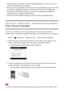 Page 158When the product is in playback  mode, the registered  application will not launch  even if
you touch  the smartphone to the product.
When you call  up an application with one touch, even if that application does not work with
a smartphone, PlayMemories Mobile  on smartphone will launch. Exit PlayMemories
Mobile  without performing an operation.  If you do not exit PlayMemories Mobile, the
smartphone stays in standby  connection status.
[Smart  Remote  Embedded] is assigned  to [One-touch(NFC)] as a...