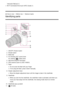 Page 17Instruction Manual (1)
Wi-Fi Connection/One-touch  (NFC) Guide (1)
[2] How  to Use
Before  UseNames of parts
Identifying parts
1 .  ON/OFF  (Power)  button
2 .  Shutter button
3 .  Mode  dial
4 .  For shooting: W/T (zoom) lever 
For viewing: 
 (Index) lever
5 .  Self-timer lamp/AF Illuminator
6 .  GPS receiver (built-in) (DSC -HX90V)
7 .  Flash
Do not cover  the flash with your  finger.
If not using the flash, press  it down manually.
8 .  Diopter-adjustment lever
Move  the diopter-adjustment lever until...