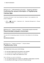 Page 1733.  Select the destination.
[208] How  to UseAdding applications to the productManaging the applications
Confirming the account information of PlayMemories
Camera Apps
The account  information  for the “Sony Entertainment Network”  that is registered  on the
product is displayed.
1.  MENU  →
(Application )  → [Application List]  → [Application Management]  → [Display
Account Information] .
[209] How  to Use
Viewing  on computersRecommended computer environment
Recommended computer environment
You can...