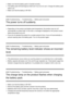 Page 200Make  sure  that the battery pack is inserted correctly.
The battery pack will discharge by itself even if you do not use it. Charge the battery pack
before use.
Make  sure  that the battery is NP-BX1.
[238] Troubleshooting
TroubleshootingBattery pack and power
The power turns off suddenly.
Depending on the product and battery pack temperature, the product may turn off
automatically to protect itself. In this case, a message is displayed on the product screen
before the product turns off.
If you do not...