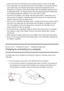 Page 30pack or disconnect the USB cable from the camera and then  re-insert  it to recharge.
If the charge lamp on the camera flashes when the AC Adaptor  is connected to the wall
outlet  (wall socket),  this indicates  that charging is temporarily  stopped because the
temperature is outside the recommended range. When the temperature gets back within
the appropriate range, the charging resumes. We recommend charging the battery pack
at an ambient temperature of between 10°C to 30°C (50ºF to 86ºF).
Connect the...