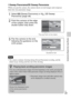 Page 41GB
41
Using the recording functions
xSweep Panorama/3D Sweep Panorama
While you pan the camera, the camera shoots several images and composes 
them into one panoramic image.
 The camera continues shooting during [Sweep Panorama] recording, and the 
shutter keeps clicking until the end of the shooting.
1Select   (Sweep Panorama) or   (3D Sweep 
Panorama) (page 38).
2Point the camera at the edge 
of the subject, then press the 
shutter button fully down.
This part will not be taken.
3Pan the camera to the...