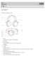 Page 44Wireless  Stereo  Headset
MDR -XB950BT
Location and  function of parts
1 .  Slider
Slide  to adjust the length  of the headband.
2 . 
 left unit
3 .  Built -in antenna
The  BLUETOOTH antenna is  built into the headset.
4 .  Headband
5 . 
 right  unit
6 .  N  mark
7 .  Indicator (blue/red)
Lights up in red  or blue to indicate  the power  or communication  status of the headset.
8 .  POWER  button
9 .  BASS BOOST  indicator (orange)
Lights up when the Electro Bass  Booster  function  is  turned on.
10 ....