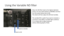 Page 51Using	the	Variable	ND	filter
Move	the	ND	filter	knob	to	the	highest	(darkest)	
preset,	turn	the	switch	below	to	VARIABLE	and	then	
turn	the	switch	below	that	to	ND.
The	wheel	will	then	adjust	the	ND	level	variably.
The	variable	ND	is	useful	if	you	want	to	maintain	a	
consistent	f	stop	(IRIS)	in	variable	light	conditions.
It	is	a	simple	way	to	adjust	exposure
without	affecting	depth	of	field.
Switch	to	ND
Switch	to	Variable 