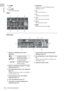 Page 16On-Screen Indications16
Overview
5.Stop x
Stop
6.Next >
Clip directional jump
VIEW-2
1.Thumbnail
Displays or cancels the display of the 
thumbnail screen.
2.Up
Moves the cursor up.
3.Set
Confirms the selected item.
4.Left
Moves the cursor to the left.
5.Down
Moves the cursor down.
6.Right
Moves the cursor to the right.
Status screen
1.Special recording/operation status 
indication
2.Battery remaining charge/DC IN voltage 
indication (page 20)
3.Recording format (picture size) indication 
(page 31)...