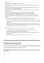 Page 54swallow it.
Do not disassemble or modify the memory card.
The memory card may be hot just after it has been used for a long time. \
Be careful when
you handle it.
Memory card formatted with a computer is not guaranteed to operate with \
the product.
Format the memory card using this product.
Data read/write speeds differ depending on the combination of the memory\
 card and the
equipment used.
Do not press down hard when writing in the memo space on the memory card\
.
Do not attach a label on the memory...