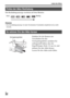 Page 164Laden des Akkus
DE32
Die Restladungsanzeige erscheint auf dem Monitor.
Hinweise Die Restladungsanzeige ist unter bestimmten Umständen möglicherweise nicht 
korrekt.
Prüfen der Akku-Restladung
So nehmen Sie den Akku heraus
Hoch Niedrig
Schalten Sie die Kamera aus. 
Verschieben Sie den 
Verriegelungshebel, nachdem Sie 
sichergestellt haben, dass die 
Zugriffslampe (Seite 12) aus ist, und 
nehmen Sie den Akku heraus.
Lassen Sie den Akku nicht fallen.Verriegelungshebel 