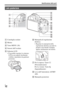 Page 278Identificazione delle parti
IT12
AConchiglia oculare
BMirino
CTasto MENU (26)
DSensori dell’oculare
ESchermo LCD È possibile regolare lo schermo 
LCD su un angolo facilmente 
visibile e riprendere da qualsiasi 
posizione.
FManopola di regolazione 
diottrica
 Regolare la manopola della 
regolazione diottrica secondo la 
propria vista finché il display 
appare nitidamente nel mirino.
GPer la ripresa: Tasto C2 
(Personalizzato2)
Per la visione: Tasto   
(Ingrandimento)
HLeva dell’interruttore AF/MF/
AEL...