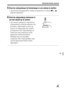 Page 439Stilstaande beelden opnemen
NL41
NL
5Druk de ontspanknop tot halverwege in om scherp te stellen.
 Als het beeld scherpgesteld is, klinkt een pieptoon en wordt de z of   
indicator afgebeeld.
6Druk de ontspanknop helemaal in 
om een beeld op te nemen.
 Als [Autom. kadreren] is ingesteld op 
[Automatisch], zal bij het opnemen van 
gezichten, onderwerpen in close-up 
(macro) of onderwerpen die worden 
gevolgd door [AF-vergrendeling], de 
camera de scène analyseren en het 
opgenomen beeld automatisch...