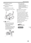 Page 481Elementy aparatu
PL15
PL
KPrzycisk C1 (własna 
konfiguracja 1)
LPokrętło kompensacji 
ekspozycji
MZaczepy paska na ramię
• Przymocuj oba końce paska 
do aparatu.
N (znak N)
• Znak ten wskazuje punkt 
styku służący do łączenia 
aparatu ze smartfonem 
z obsługą NFC. 
Informacje dotyczące znaku 
N na smartfonie podane są 
w instrukcji użytkownika 
danego urządzenia.• NFC (Near Field 
Communication - 
komunikacja bliskiego 
zasięgu) to międzynarodowy 
standard komunikacji 
bezprzewodowej krótkiego 
zasięgu....