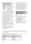 Page 540SE4
Avfallsinstruktion rörande 
förbrukade batterier (gäller i EU och 
andra europiska länder med 
separata insamlingssystem)
Denna symbol på batteriet 
eller på förpackningen 
betyder att batteriet inte 
skall behandlas som 
vanligt hushållsavfall.
På vissa batterier kan 
denna symbol användas i kombination med 
en kemisk symbol. Den kemiska symbolen 
för kvicksilver (Hg) eller bly (Pb) läggs till 
om batteriet innehåller mer än 0,0005% 
kvicksilver eller 0,004% bly.
För att säkerställa för att dessa...