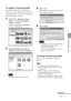 Page 3131 GB
Printing from a PC
To register a browsing folder
The Picture Motion Browser does not
allow you to view images saved on the PC
hard disk directly. You must to register the
browsing folder as follows:
1Click “File”-“Register Viewed
Folder,” or click 
 (Register
Folders to View).
The browsing folder registration
window is displayed.
2Select the folder you want to
register and then click “Register.”
Note
You cannot register the whole drive.
3Click “Yes.”
Registration of the image information
in the...