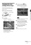 Page 2323 GB
Making various printing
Changing the print
settings (Print setup)
The Print setup menu allows you to
change various print settings listed on
pages 24 and 25.
Buttons to be used in this section
g/G /f /F/ ENTER
CANCEL
MENU
1Press MENU.
The menu bar is displayed.
           Menu bar           Print setup menu icon
To exit the menu mode
Press MENU again.  The previous
window is displayed.
2Press  g/G  to select  (Print
setup) and then press ENTER.
The Print setup menu is displayed....