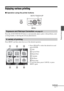 Page 1919 GB
Direct printing
Enjoying various printing
z Operation using the printer buttons
                                                                                 MENU
Press the AUTO TOUCH-UP button to automatically adjust a photo with problems, such 
as being backlit, or showing the red-eye phenomenon.
Press MENU and then select the icon of the desired operation.
Exposure and Red-eye Correction .page 22
AUTO TOUCH-UP
A variety of printing
g/G/f/F to select the desired icon and 
press ENTER.
1 Edit
2...