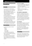 Page 6262 GB
Additional information
Precautions
 Be careful not to set or drop any heavy 
objects on the power cord, or to damage the 
power cord in any way. Never operate this 
printer with a damaged power cord.
 Should any solid object or liquid fall into the 
cabinet, unplug the printer and have it 
checked by qualified personnel before 
operating it any further.
 Never disassemble the printer.
 To disconnect the power cord, pull it out by 
the plug. Never pull the power cord itself.
 When the printer is not...