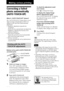 Page 1010 GB
Making various printing
Correcting a failed
photo automatically
(AUTO TOUCH-UP)
What is “AUTO TOUCH-UP” feature?
The “AUTO TOUCH-UP” feature allows you to
adjust an image automatically as follows in
addition to the Auto Fine Print4 automatic
adjustment:
•Brightness adjustment using the face
recognition
Detects the face automatically and adjusts the
brightness so that the face becomes of its
optimum brightness.
•Out-of-focus reduction
Detects the out-of-focus level automatically
and corrects the...