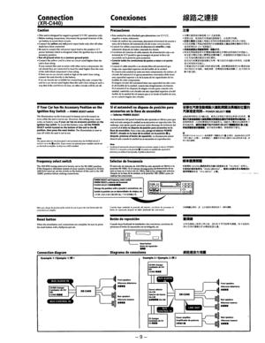 Page 9– 9 –
(XR-C440) 
