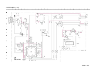 Page 58SDM-N80 (E) 3-33 (7) Schematic  Diagram of  US  Board
1234567
8 9 10 11 12 1314
A
B
C
D
E
F
G
H
I
1234567891011
1213141516171819202122
2324252627282930313233
3435363738394041424344
12345678
910111213141516
12345
1
2
3
4
5
6
7
89
10
11
12
13
14
15
16
1
23
4
1
23
4
1 2 3 41 2 3 4
123
1234
5678
S1 S2 S3 G
D1 D2 D3 D4
1
2
3
4
5
6
7
8
D1150
D1151
FB1101
FB1108
R1102R1103 R1104 R1107
R1108 R1110R1111
R1112
R1113
R1114
R1117R1118R1119
R1120 R1121
R1101R1124R1123 R1122R1125 R1126
R1127 R1128
R1129
R1130
R1131...