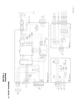 Page 23GDM-F520(E) 4-1
SECTION  4DIAGRAMS
4-1. BLOCK  DIAGRAMS
LED DRIVE Q1400
D1400
A
GLED DRIVE
Q1401
POWER
S1402CONTROL /
CONTRAST
H2
(USER CONTROL)
L2
(CY, LCC)
B-SS3541 -BD1-EPS05
2
3
4
5
8
12
13
14
WAKE UP
KEY SCAN LED1
LED2
INPUT SW T_AMB VY
VX
CN1400
CN1401
D
TO D BOARD
CN1103
E
TO N BOARD
CN1003TO MAGNETIC
SENSOR UNIT
4
5
6
7
8
GXSC
GYSC
LCC NS IIC SDA IIC SCL
CN1603
F
TO D BOARD
CN1106
Q1402
S1401
S1403PICTURE MODE
S1400MENU
3
2
VX
VY
5V
5V
INPUT1INPUT2 IC1603
4
2
1+
–
2
1
4
3
21
20
IC1602 DACSDA
SCL...