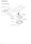 Page 88
CDP-XE270/XE370
3-5. BASE  UNIT (BU-5BD27)
1screw (DIA. 12), froating
3three screws
 (DIA. 12), froating
4holder (66)
2
– BOTTOM VIEW –
5two springs 
(932), compression
5two springs 
(932), compression
6base unit
(BU-5BD27) 