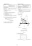 Page 1165-13
A=B
C=D
ABC
D
t=0 ± 0.1msec
V
Color bar chart picture frame
TV monitor picture frame
5. Flange Back Check
Subject Siemens star
(2.0 m from the front of the lens)
(Luminance: 300 ± 50 lux)
Measurement Point Check operation on TV monitor
Measuring Instrument
Specified Value Focused at the TELE end and WIDE
end.
Switch setting:
1) DIGITAL ZOOM (Menu display) ................................... OFF
Checking method:
1) Place the Siemens star 2.0m from the front of the lens.
3) Shoot the Siemens star with...