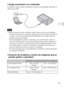 Page 43ES
11
ES
xCarga conectando a un ordenador
La batería se puede cargar conectando la cámara a un ordenador utilizando el 
cable micro USB.
 Tenga en cuenta los puntos siguientes cuando cargue a través de un ordenador:
– Si conecta la cámara a un ordenador portátil que no está conectado a la fuente de 
corriente, el nivel de la batería del portátil disminuirá. No cargue durante un 
periodo de tiempo prolongado.
– No encienda/apague o reinicie el ordenador, ni lo reanude desde el modo de 
ahorro de energía...