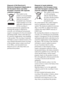 Page 5GB5
Disposal of Old Electrical & 
Electronic Equipment (Applicable in 
the European Union and other 
European countries with separate 
collection systems)
This symbol on the 
product or on its packaging 
indicates that this product 
shall not be treated as 
household waste. Instead it 
shall be handed over to the 
applicable collection point 
for the recycling of 
electrical and electronic equipment. By 
ensuring this product is disposed of 
correctly, you will help prevent potential 
negative...