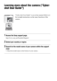 Page 64GB64
Others
Learning more about the camera (“Cyber-
shot User Guide”)
“Cyber-shot User Guide” is an on-line manual. Refer to it 
for in-depth instructions on the many functions of the 
camera.
1Access the Sony support page.
http://www.sony.net/SonyInfo/Support/
2Select your country or region.
3Search for the model name of your camera within the support 
page.
 Check the model name on the bottom of your camera. 