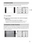 Page 19GB
19
GB
This camera is equipped with built-in instruction guide. This allows you to 
search the camera’s functions according to your needs.
Other functions used when shooting or playing back can be operated touching 
the MENU on the screen. This camera is equipped with a Function Guide that 
allows you to easily select from the functions. While displaying the guide, you 
can use various functions.
In-Camera Guide
1Touch MENU.
2Touch   (In-Camera Guide), then select the desired 
MENU item.
The operation...