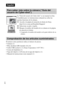 Page 24
ES
2
El número entre paréntesis indica el número de piezas.
 Cámara (1)
 Pilas alcalinas LR6 (tamaño AA) (4)
 Cable USB exclusivo (1) (Sony Corporation 1-837-783-)
 Correa de bandolera (1)
 Tapa del objetivo (1)/Correa de la tapa del objetivo (1)
 Manual de instrucciones (este manual) (1)
Español
Para saber más sobre la cámara (“Guía del 
usuario de Cyber-shot”)
La “Guía del usuario de Cyber-shot” es un manual on-line. 
Consúltela para ver instrucciones exhaustivas sobre las 
muchas funciones de la...
