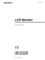 Page 12-593-277-15 (1)
LCD Monitor
© 2005 Sony Corporation
LMD-1410/1420
LMD-2010/2020
Operating Instructions 
 