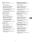 Page 10921
ES
xAjuste de “Luz de Fondo” 
Si la pantalla tiene demasiado brillo, ajuste la luz de fondo para 
verla mejor.
1 Presione el botón MENU.
Aparece el menú principal en la pantalla.
2 Presione los botones M/m para seleccionar  
 (imagen) y presione el botón OK.
Aparece el menú “Imagen” en la pantalla.
3 Presione los botones M/m para seleccionar “Luz de 
Fondo” y presione el botón OK.
Aparece el menú “Luz de Fondo” en la pantalla.
4 Presione los botones M/m para ajustar el nivel de 
luz y presione el...