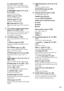 Page 1111GB
 (angle) (page 40) 
Switches to other viewing angles when 
multi-angles are recorded on a BD-ROM/
DVD VIDEO.
SYSTEM MENU (pages 35, 45, 52, 56, 
59, 74) 
Enters the system menu.
DIGITAL (page 72) 
Switches to digital mode.
ANALOG (page 72) 
Switches to analogue mode.
 (wide) (page 72) 
Changes the aspect ratio of the connected 
TV.
EColor buttons (red/green/yellow/blue) 
(pages 72, 87)  
Short cut keys for selecting items on some 
BD’s menus (can also be used for BD’s 
Java interactive operations)....