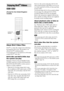 Page 4040GB
(Except for the United Kingdom 
models)
About DivX Video Files
DivX® is a video file compression technology, 
developed by DivX, Inc. This product is an 
official DivX
® Certified product.
You can play DATA CDs and DATA DVDs that 
contain DivX
® video files.
DATA CDs and DATA DVDs that 
the system can play
Playback of DATA CDs (CD-ROMs/CD-Rs/
CD-RWs) and DATA DVDs (DVD-Rs/DVD-
RWs/DVD+Rs/DVD+RWs) on this system is 
subject to certain conditions:
– With DATA CDs that contain DivX video 
files in...