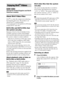 Page 4444GB
About DivX Video Files
DivX® is a video file compression technology, 
developed by DivX, Inc. This product is an 
official DivX
® Certified product.
You can play DATA CDs and DATA DVDs that 
contain DivX
® video files.
DATA CDs and DATA DVDs that 
the system can play
Playback of DATA CDs (CD-ROMs/CD-Rs/
CD-RWs) and DATA DVDs (DVD-ROMs/
DVD-Rs/DVD-RWs/DVD+Rs/DVD+RWs) on 
this system is subject to certain conditions:
– With DATA CDs/DATA DVDs that contain 
DivX video files in addition to MP3 audio...