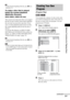 Page 33Various Functions for Playing Discs
masterpage:Right
specdef v20061206 filename[E:\SS2007\Models\DS2KD\2895968E11\2895968E11DAVDZ250M\gb08pla.fm]
 model name [DAV-DZ250M]
 [2-895-968-E1(1)]
33GB
Tip To play from the beginning of the disc, press x twice, 
then press H.
To enjoy a disc that is played 
before by resume playback 
(Multi-disc Resume)
(DVD VIDEO, VIDEO CD only)
This system stores the point where you stopped 
the disc for up to 40 discs and resumes playback 
the next time you insert the same...