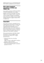 Page 7masterpage:Right
specdef v20061206 filename[E:\SS2007\Models\DS2KD\2895968E11\2895968E11DAVDZ250M\gb03reg.fm]
 model name [DAV-DZ250M]
 [2-895-968-E1(1)]
7GB
indication may be given even though playing the 
DVD VIDEO is prohibited by area restrictions.
Note about playback 
operations of DVDs and 
VIDEO CDs
Some playback operations of DVDs and VIDEO 
CDs may be intentionally set by software 
producers. Since this system plays DVDs and 
VIDEO CDs according to the disc contents the 
software producers...