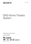 Page 1©2009 Sony Corporation4-122-223-12(1)
DVD Home Theatre 
System
Operating Instructions
DAV-DZ290K
 